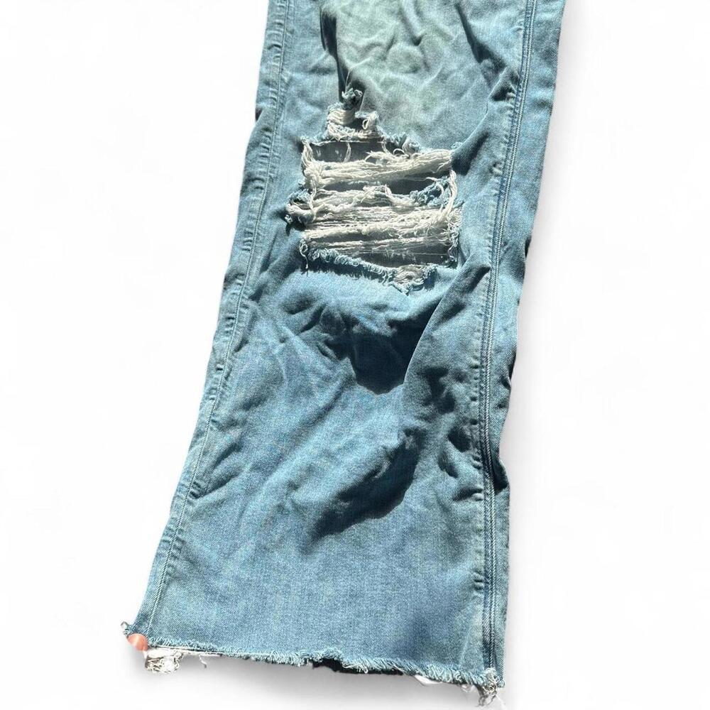 American Eagle Low-Rise Baggy Wide Leg Jeans Size 6 - Picture 3 of 8